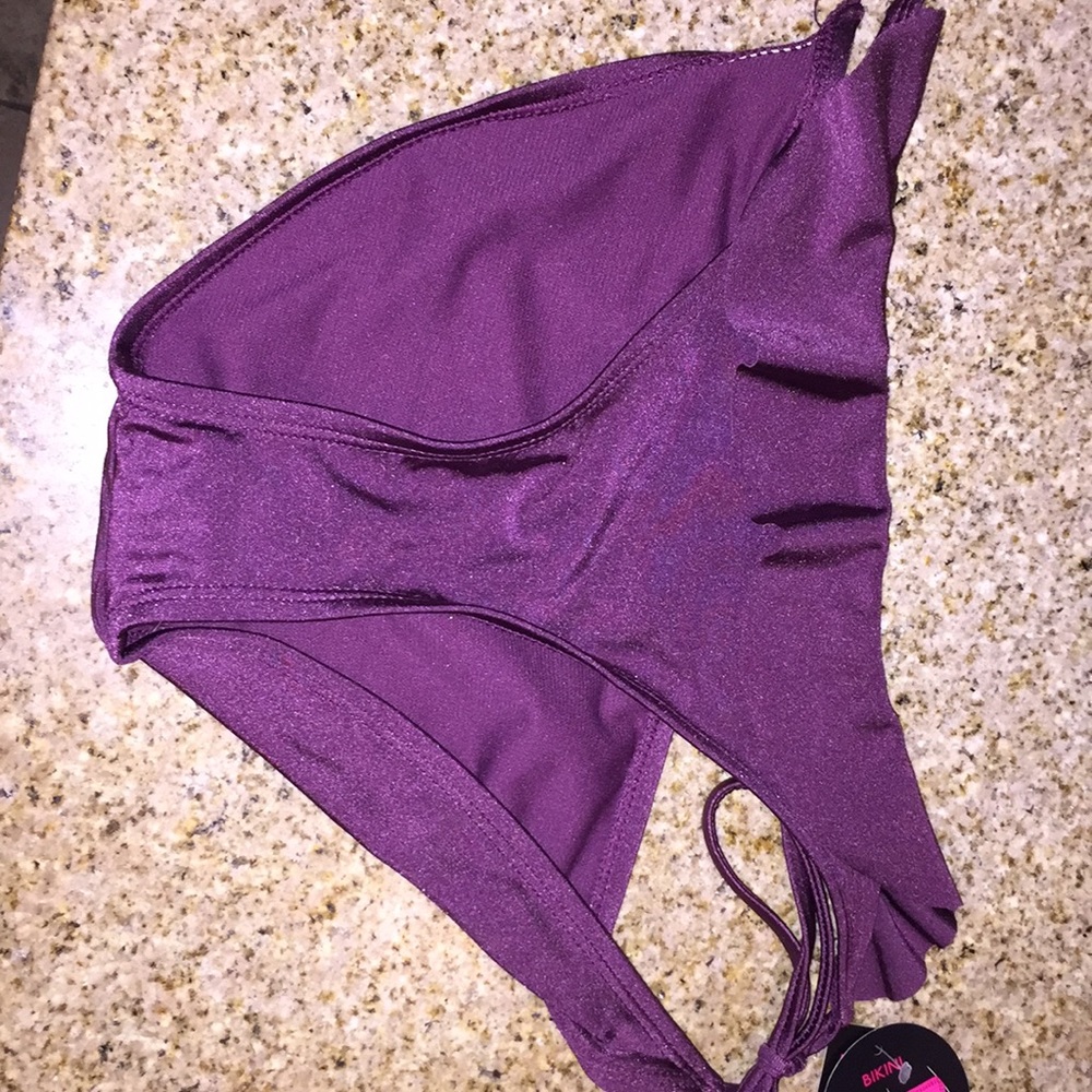 bikini bottoms ( purple ) new w tags